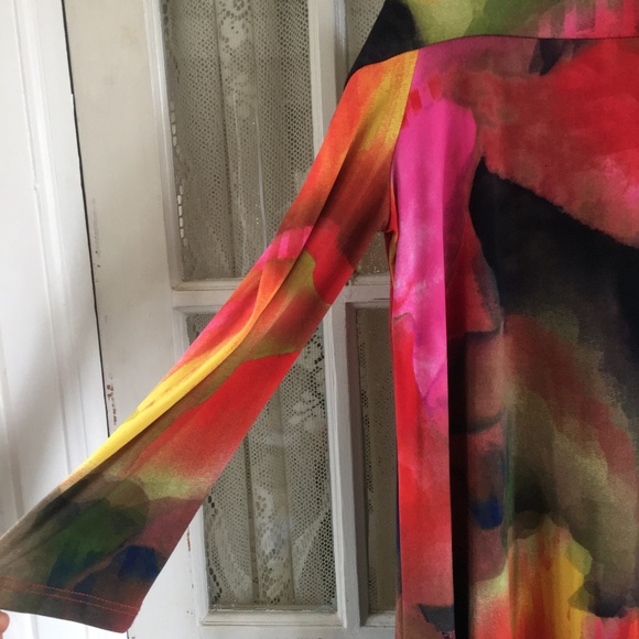 HOST PICK! CLARA SUN WOO Cold Shoulder Tunic Top –XS - Picture 2 of 4